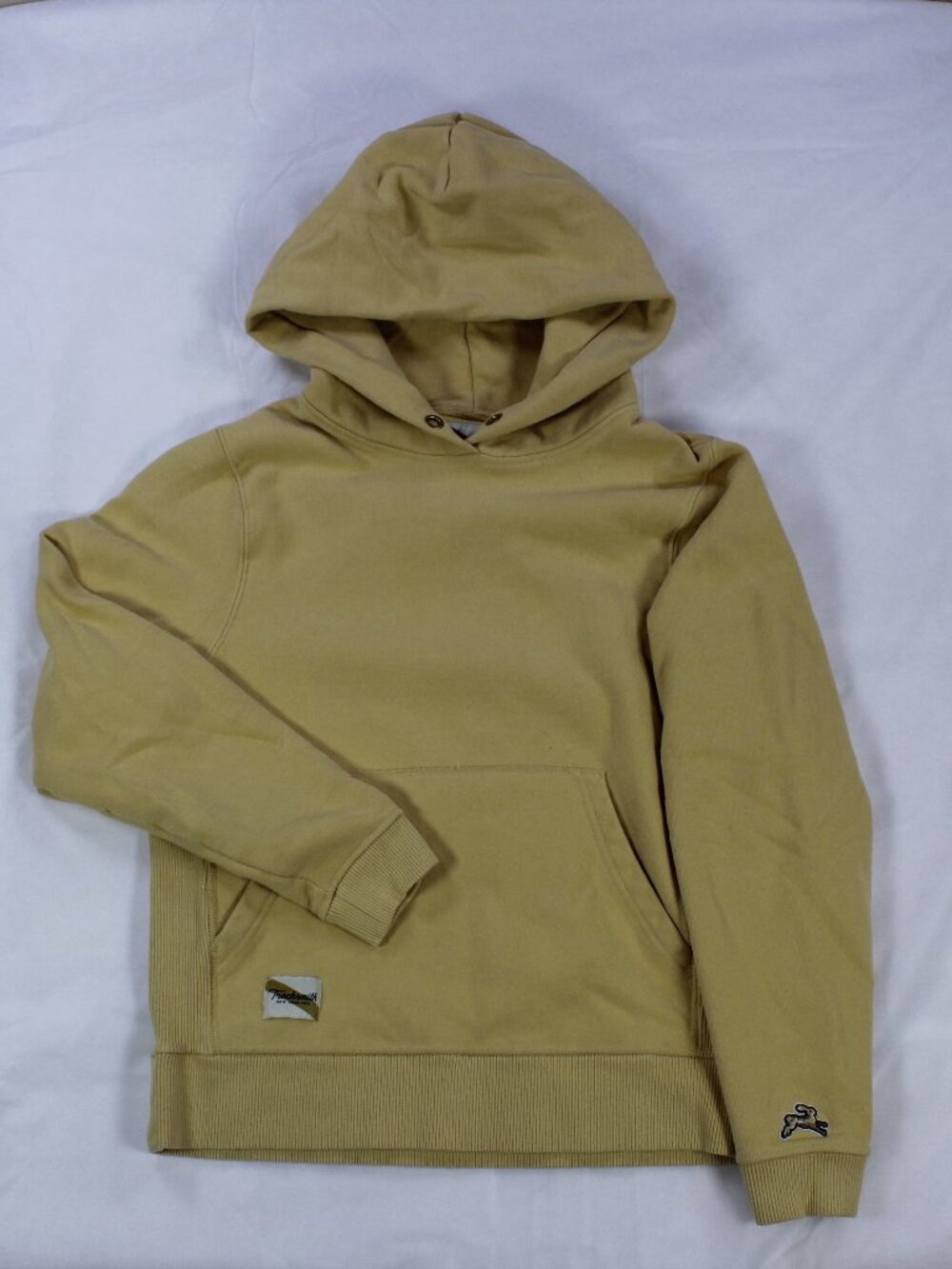 Tracksmith Trackhouse Hoodie for Women - Mustard Yellow - Size S